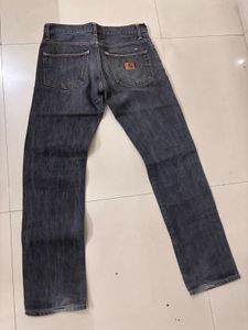 Carhartt charcoal grey straight fir jeans