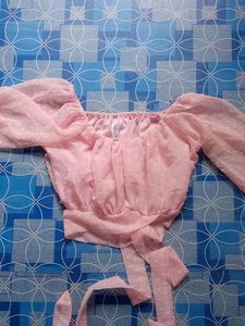 This Crop Top Is Look Beautiful Look New... Must Buy It☺