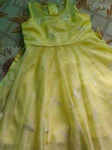 High-Low Frock For 4-6 Years Girls