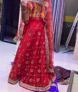 Wedding Lehnga Red Colour