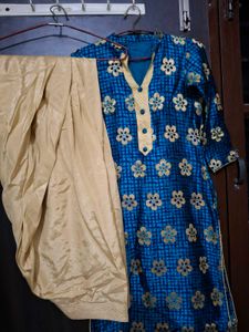 Floral Print Kurta with Salwar
