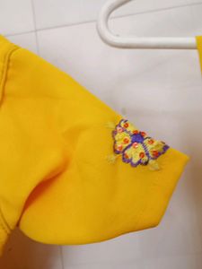 Salwar With Churidar Pant 💛