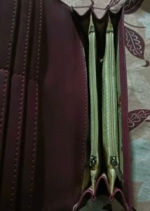 Chic Red Bow Detail Wallet