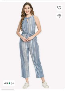 Striped Women's Jumpsuit