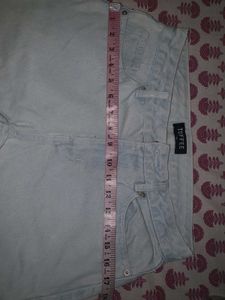 TOFFEE || Ice Blue Jean Custom Made Bootcut