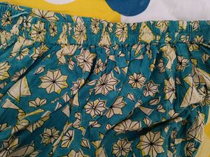 Sea Green Plazo