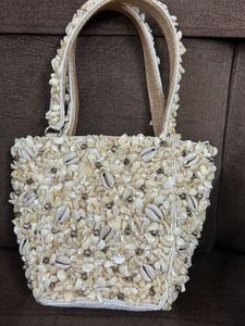 Boho Seashell Clutch Bag