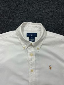 Classic White Button-Down Shirt