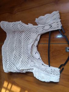 beidge Lace Blouse