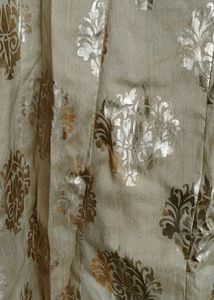 Gold Patterned Skirt
