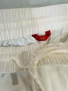 Brand W Elegant White Kurta Set with Floral Dupa