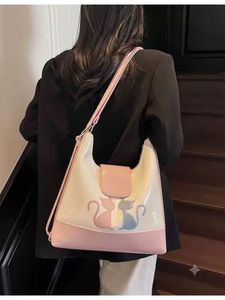 Cute Cat Design Shoulder Bag