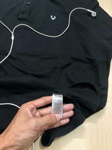 Men's Black Polo T-Shirt