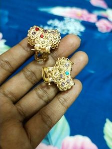 Golden Hair Clips Combo
