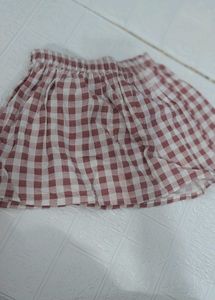 Cute Gingham Skirt