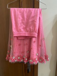 Pink Geogeatte Boutique Piece With Palazzo