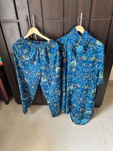 Comfortable Floral Print Pajama Set