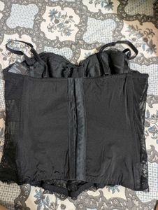 Elegant Black Corset Top