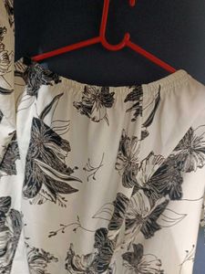 Floral Print Pajama Set