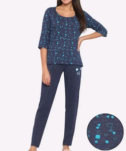 Rosaline Starry Nights Knit Cotton Pyjama Set