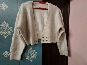 Grey Cardigan