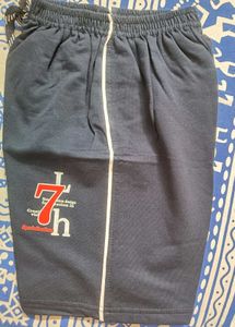 Boys' Red T-Shirt with Navy Blue Short
