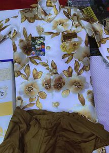 Designer Floral Ethnic Jacket &amp; Pant Set sherwani