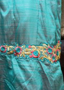 Beautiful Teal Ethnic Gown