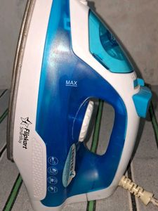 Blue &amp; White Clothes Iron