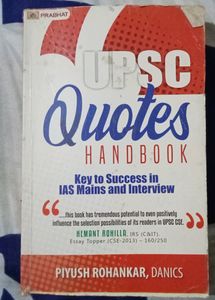 UPSC Quotes Handbook - Key to Success