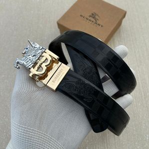 Burberry Belt with Horse Knight Buckle
