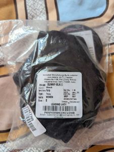 Black panty (2 packs)