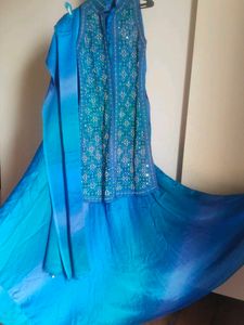 Partywear Lehenga/Gharara (4 piece set)