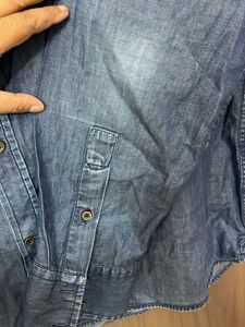 Guess Denim Shirt for girl L &amp;xl size