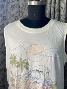Aloha Graphic Sleeveless Top