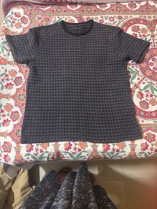 Stylish Geometric Pattern T-Shirt for Men