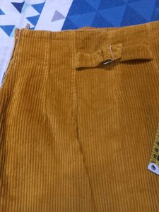 Vintage Corduroy Mini Skirt