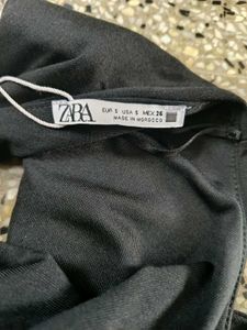 Zara Black Embellished Bodysuit
