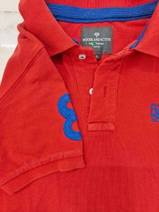 Stylish Red Polo T-Shirt