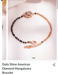 Rubans Mangalsutra bracelet