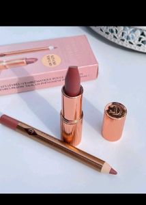 Charlotte Tilbury Pillow Talk Lipstick &amp; lip Liner