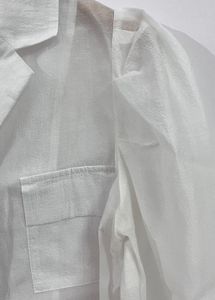 Chic White Puff Sleeve Blouse