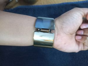 Golden And Black Kada Bracelet