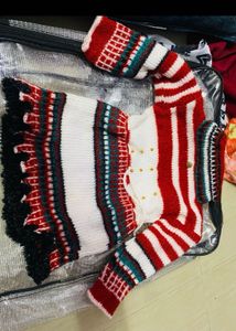 Handmade Knitted Kurta Top