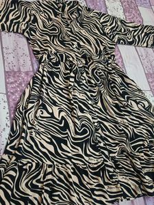 Juicy Couture Zebra Print Dress