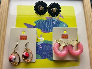 Cute Set of 3 Earrings