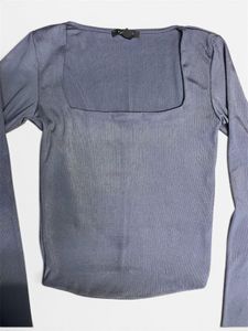 AMISU Square Neck Long Sleeve Top