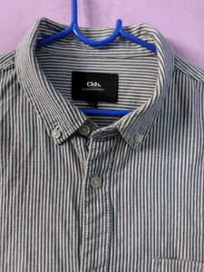 Classic Striped Button-Down Shirt