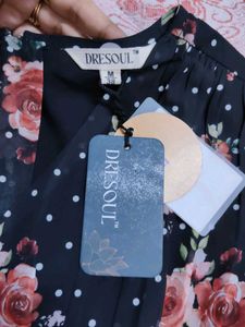 Floral Print V-Neck Crop Top