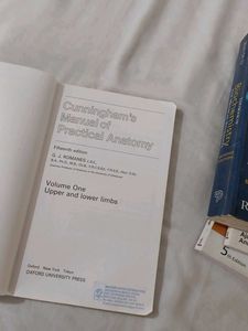 Cunningham's Anatomy Manual